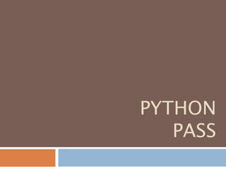 Python 이해하기 20160815