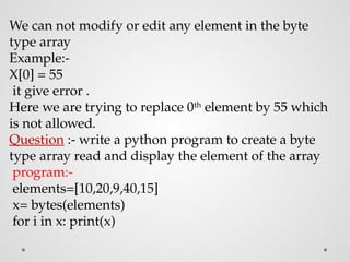 introduction of python programming language | PPTX