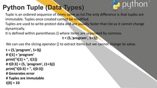 Python Session - 3 | PPT