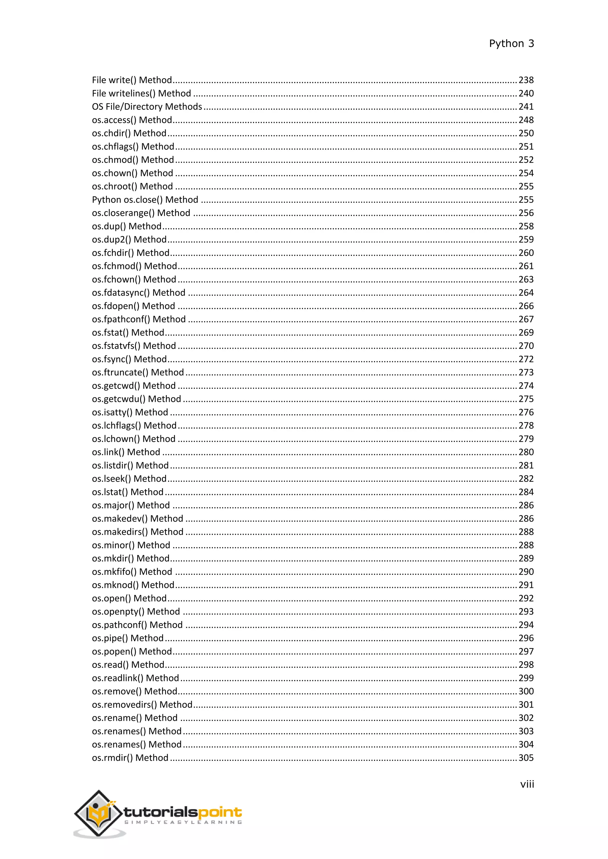 Python 3 - Tutorialspoint Full Cource Book.pdf | Programming Languages ...