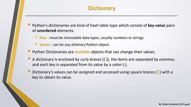 Python 3 Programming Language | PPTX