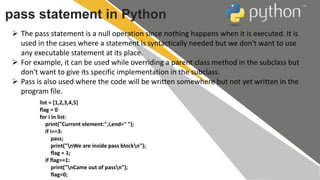 Python Session - 4 | PPT