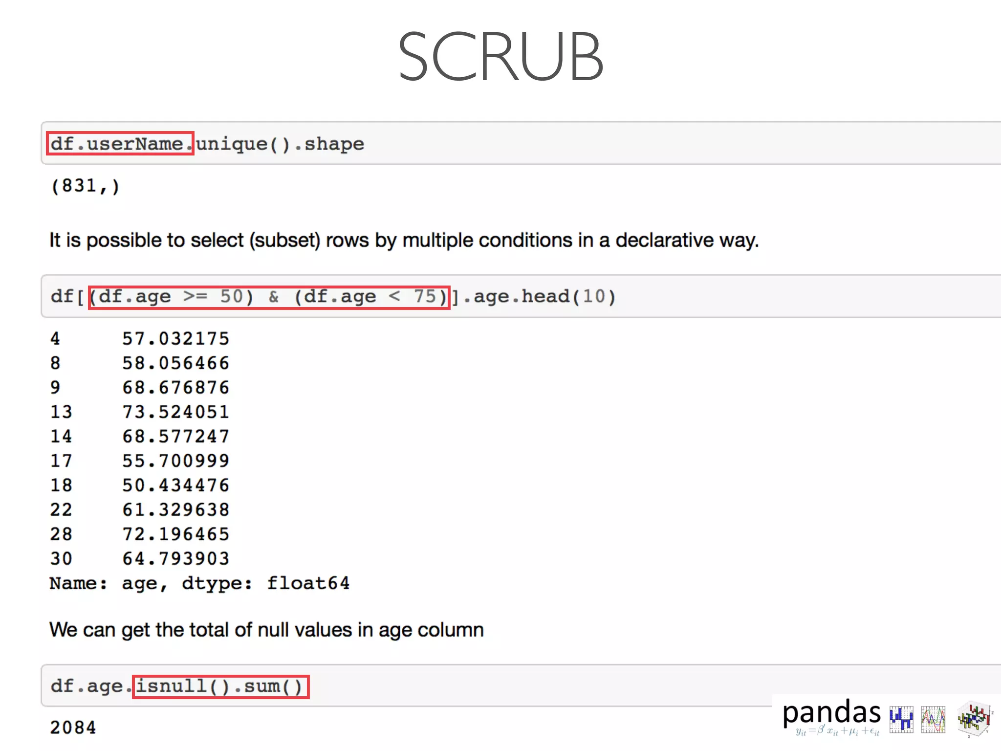 SCRUB
 