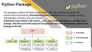 Python Session - 5 | PPT