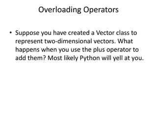 Python advance | PPTX