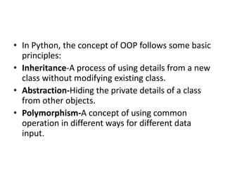 advance python programming | pptx Images High Quality... Python advance | PPTX