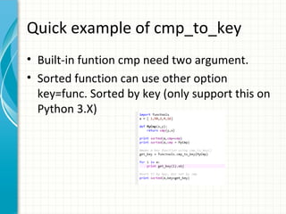 Python advanced 3.the python std lib by example – algorithm | PPT