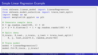 Easy Python and AI Presentation (developed with AI) | PDF