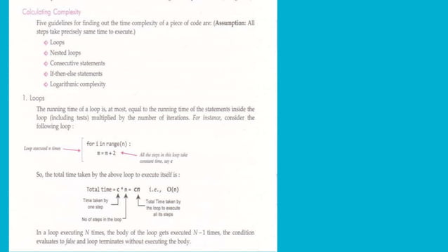 Python algorithm efficency | PPTX