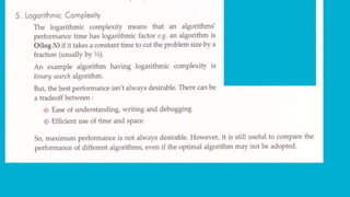 Python algorithm efficency | PPTX