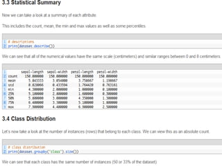 Python and data analytics | PPT
