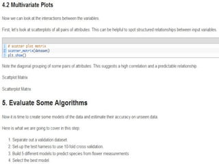 Python and data analytics | PPT