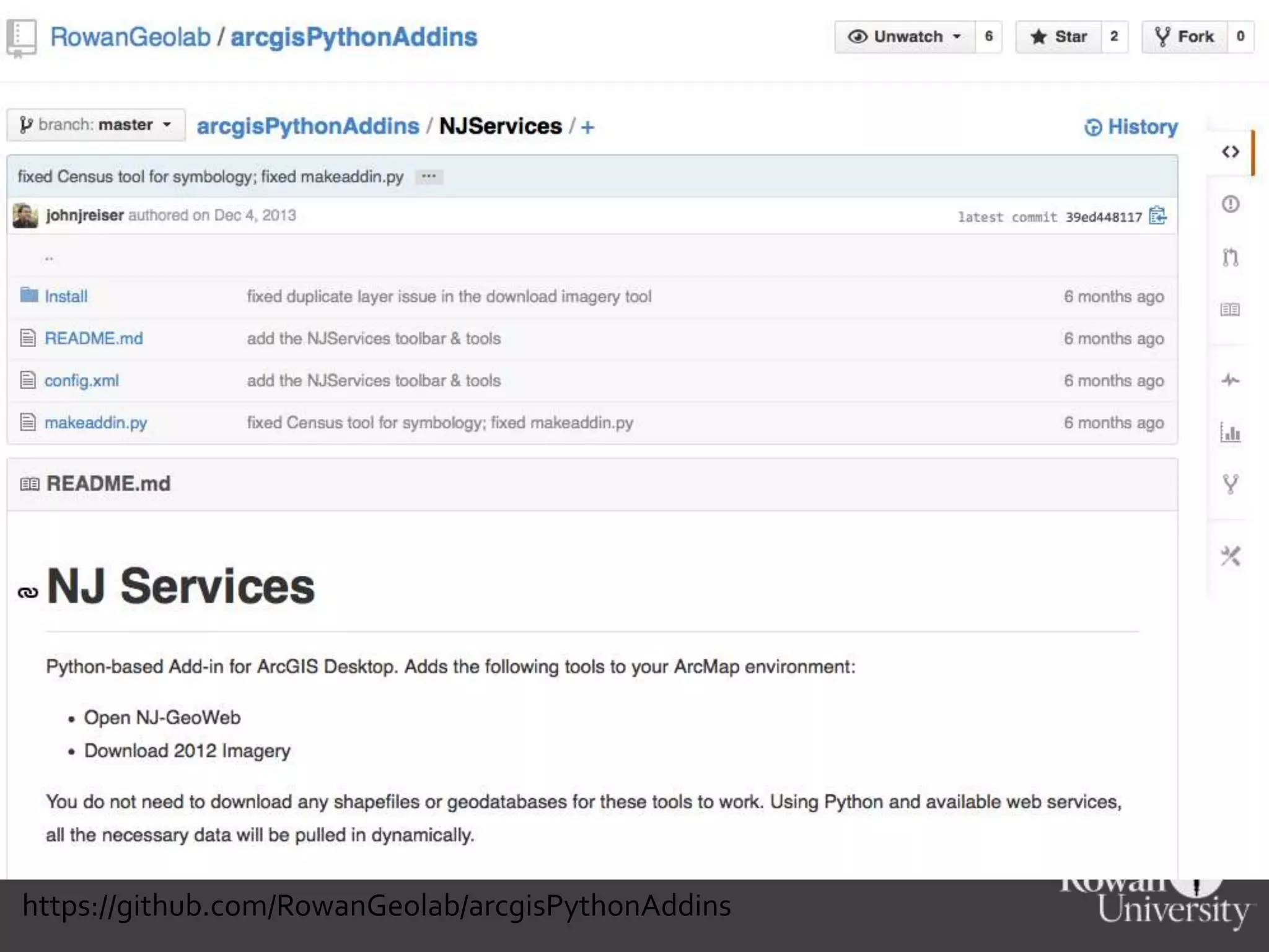 https://github.com/RowanGeolab/arcgisPythonAddins
 
