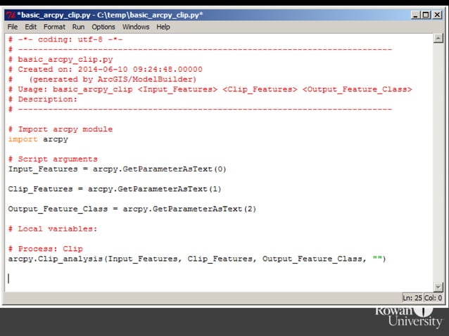 Python and GIS: Improving Your Workflow | PPT