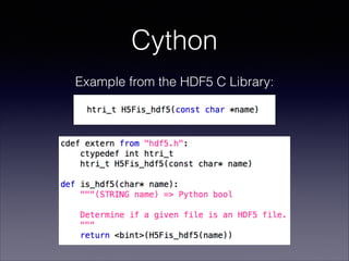 Python and HDF5: Overview | PDF