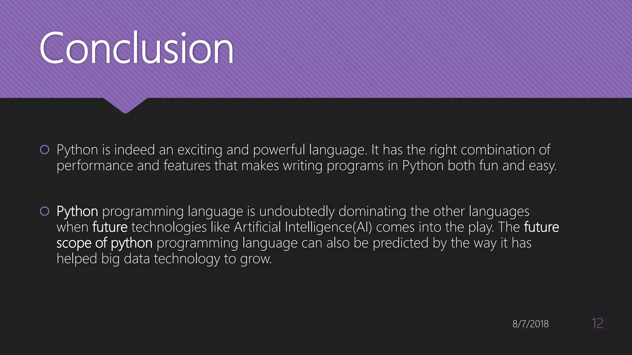 Python and its applications | PPTX