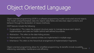 Python and its applications | PPT