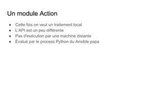 Python + ansible = ♥