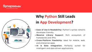 Expert Python App Development Company for Modern Enterprises | PDF