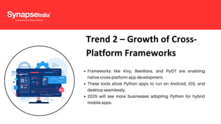 Expert Python App Development Company for Modern Enterprises | PDF
