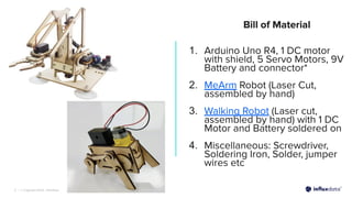 Arduino controlled Robot using hand gestures using Python | PPT