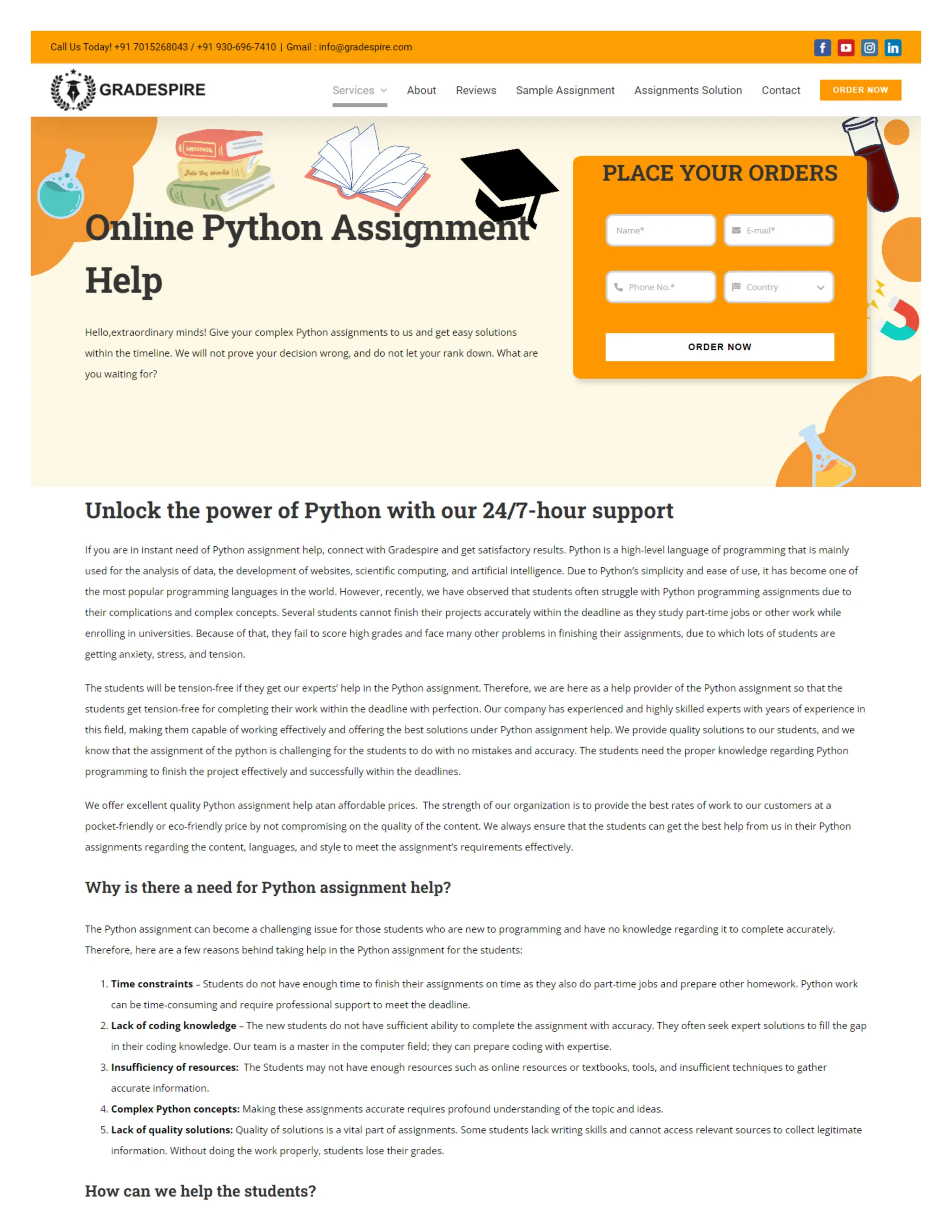 Ace Your Python Assignments with Gradespire's Expert Help | PDF