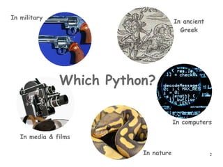 Python at a glance | PDF