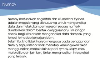 Introduction to NumPy | PPT