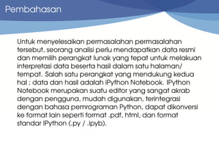 Introduction to NumPy | PPT