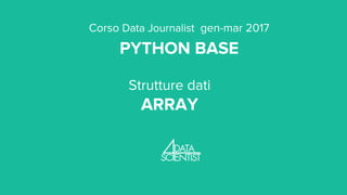 Python base 04-dizionari | PPT