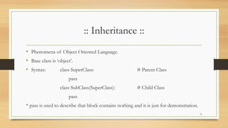 Python basic | PPT