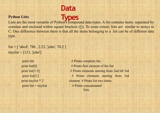 introduction to python programming concepts | PPT