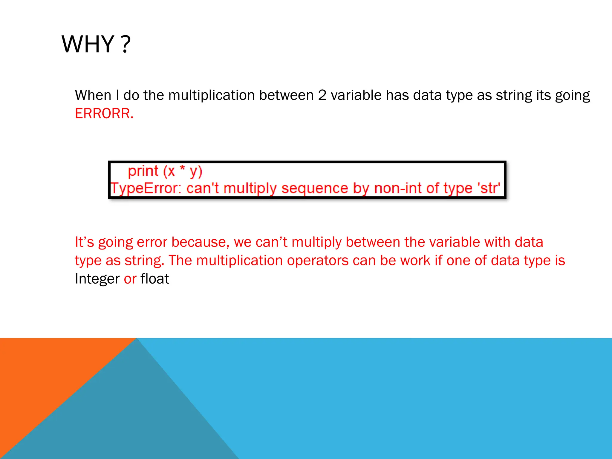 PYTHON BASIC - SESSION 04 - input part 2.pptx