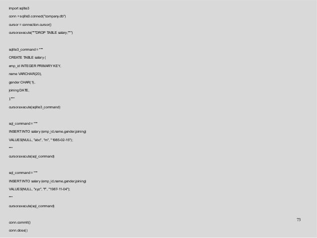 Python Basics