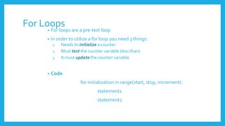 Python Basics | PPT