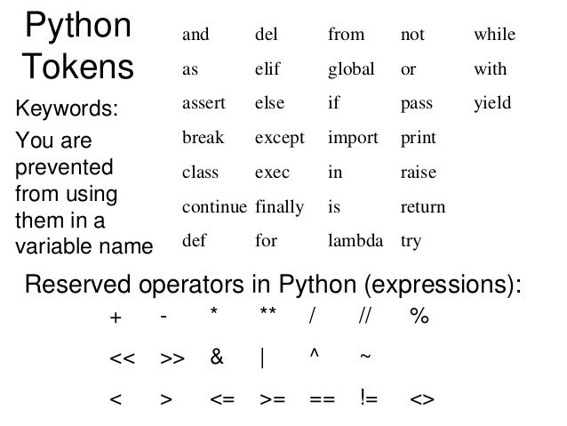 Python basics