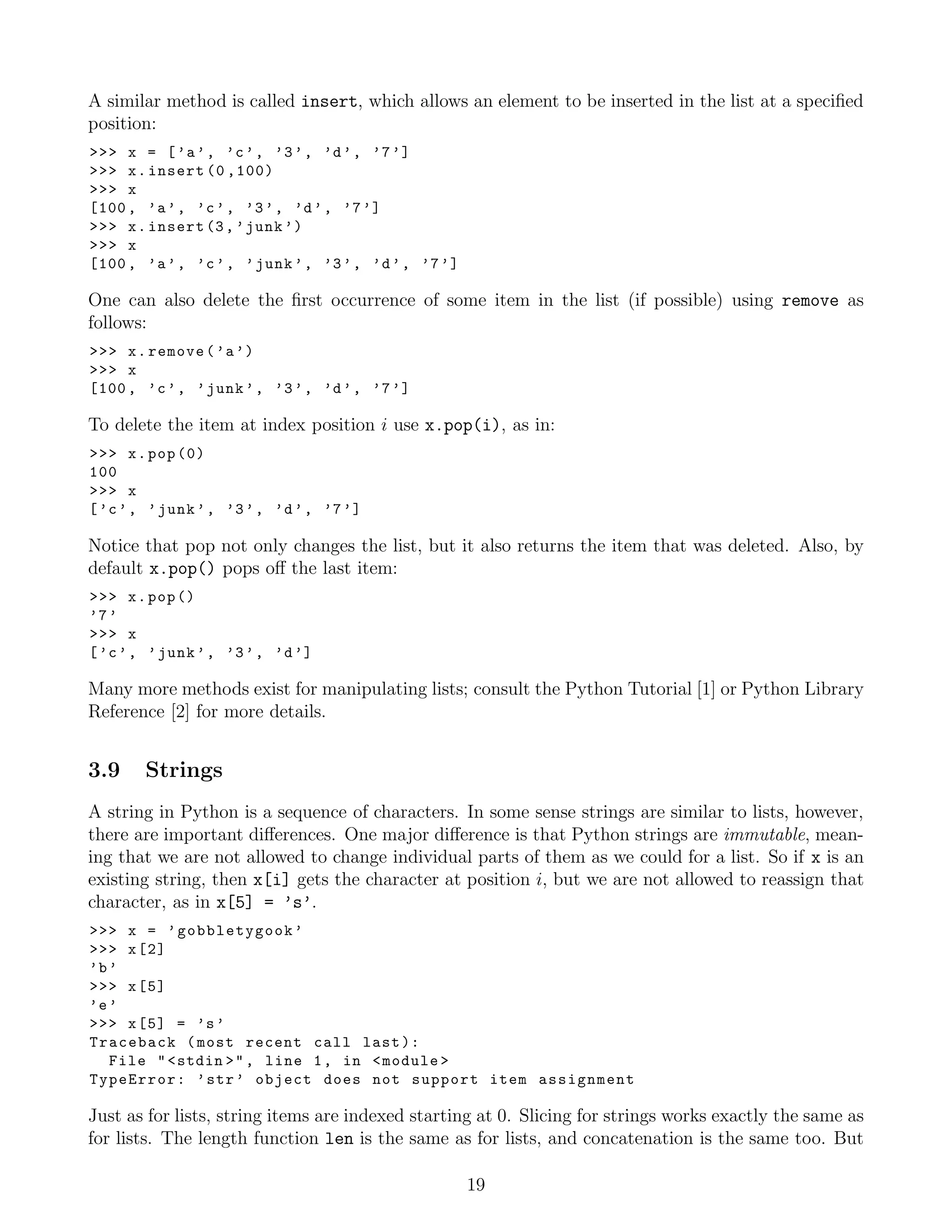 Python basics | PDF
