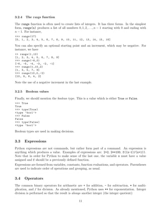 Python basics | PDF
