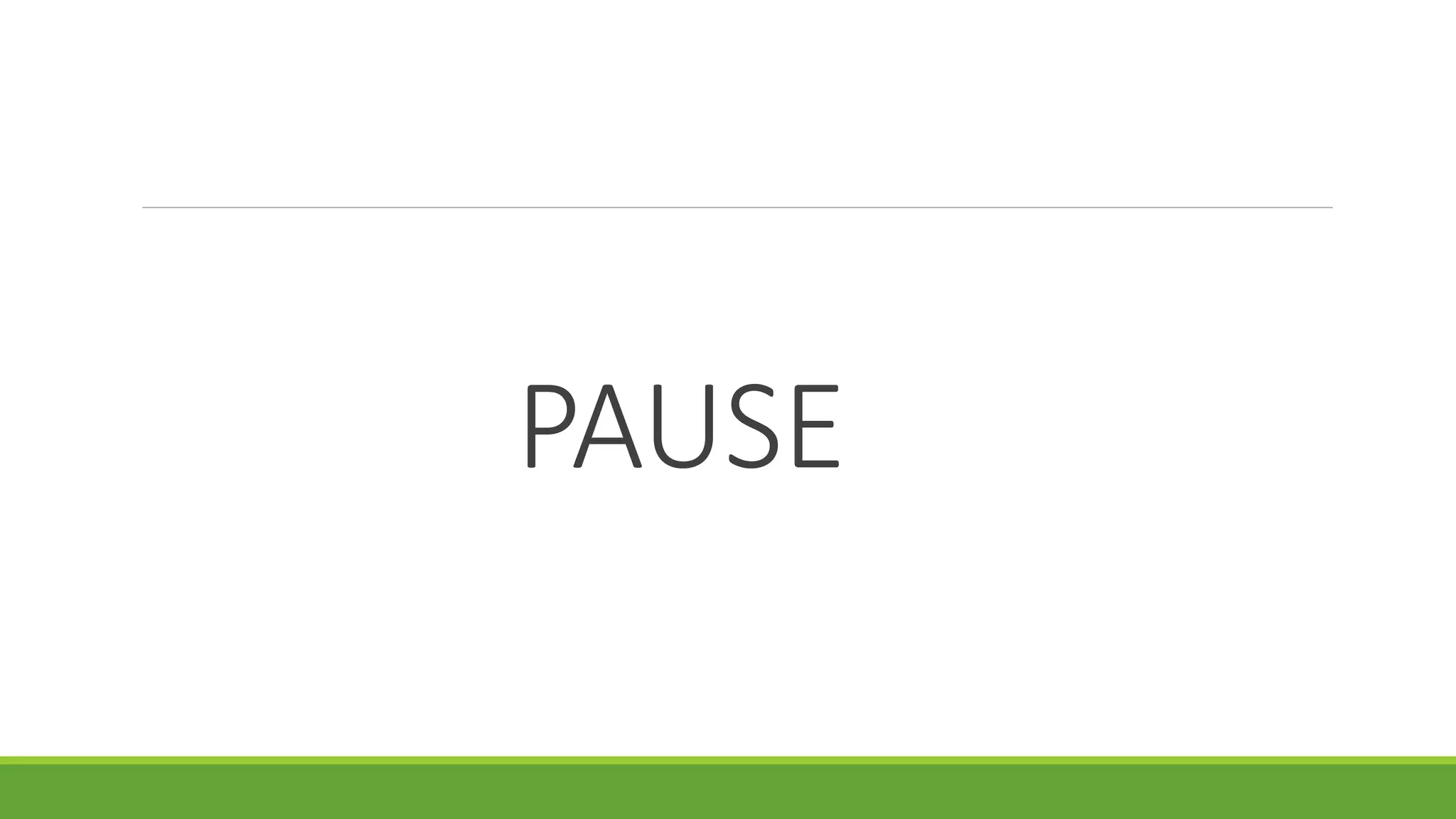 PAUSE 