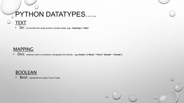 Basics Of Python Programming | PPT