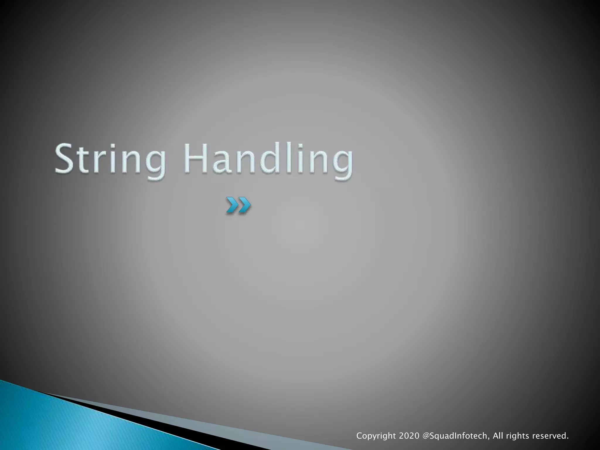 Copyright 2020 @SquadInfotech, All rights reserved.
 