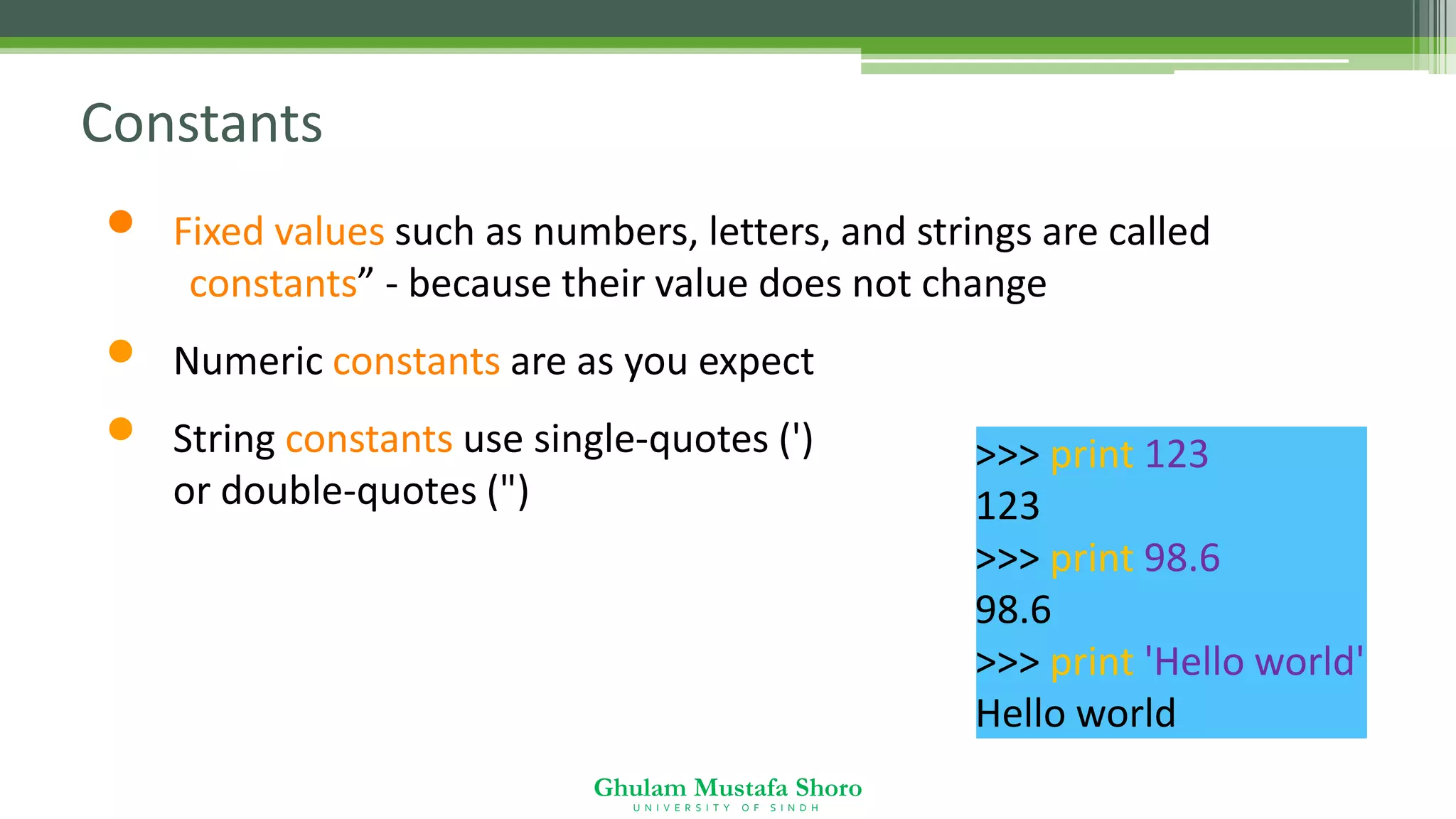 Python Basics.pdf | Programming Languages | Computing