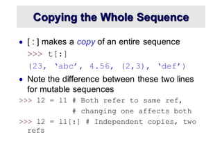 Python Basics it will teach you about data types | PPT