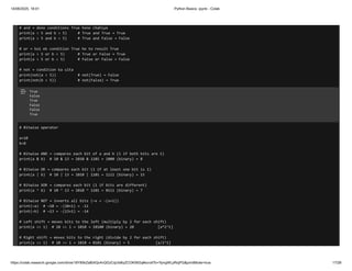 python basics: backslash usage | pdf | python... Python Basics complete notes here ....... | PDF