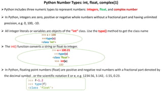 Python fundamentals | PPTX