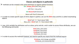 Python fundamentals | PPTX