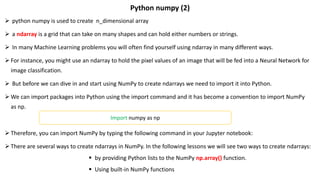 Python fundamentals | PPTX