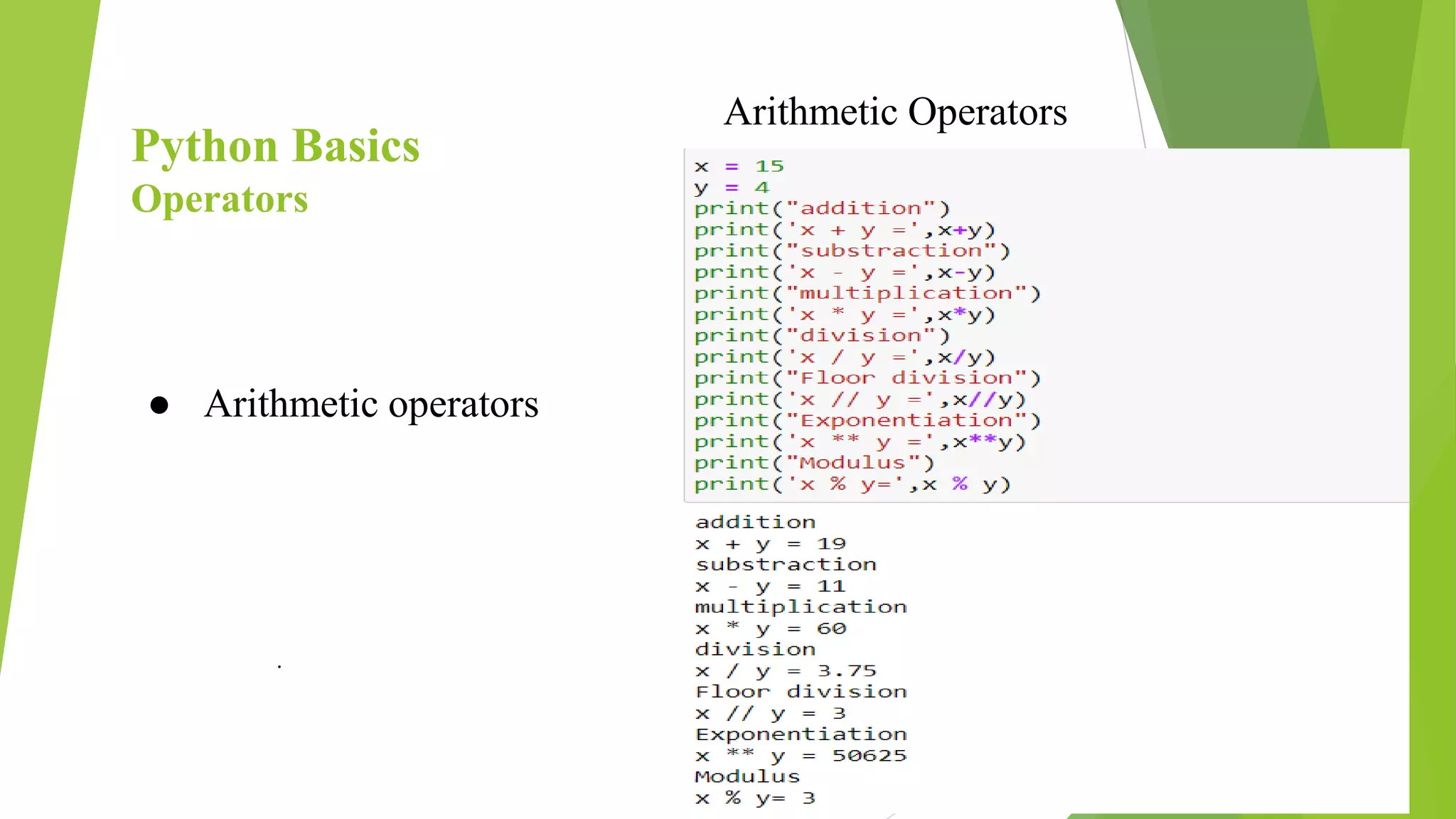Introduction to Python programming Language | PPTX | Programming ...