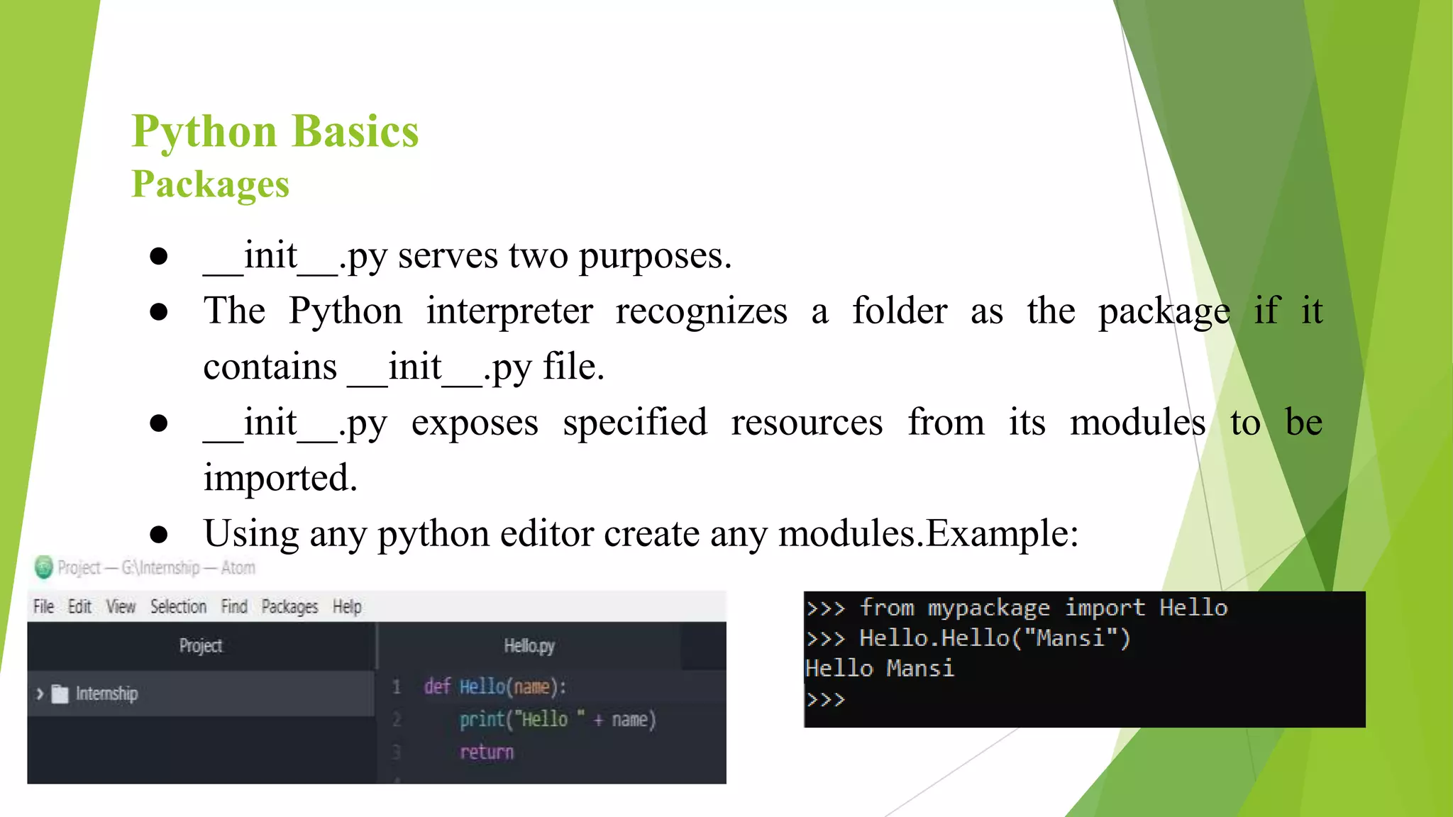 Introduction to Python programming Language | PPT