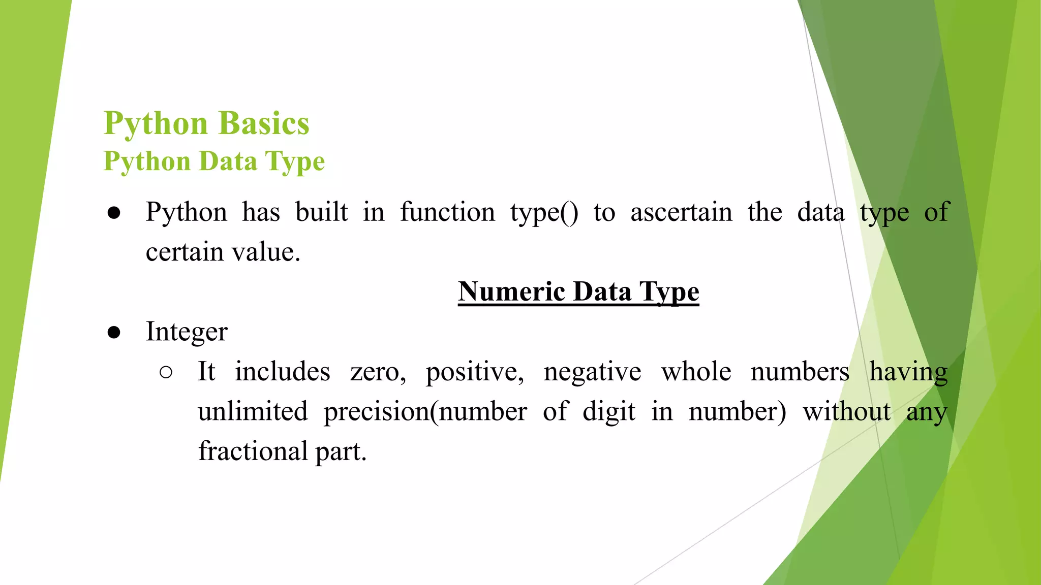 Introduction to Python programming Language | PPTX | Programming ...